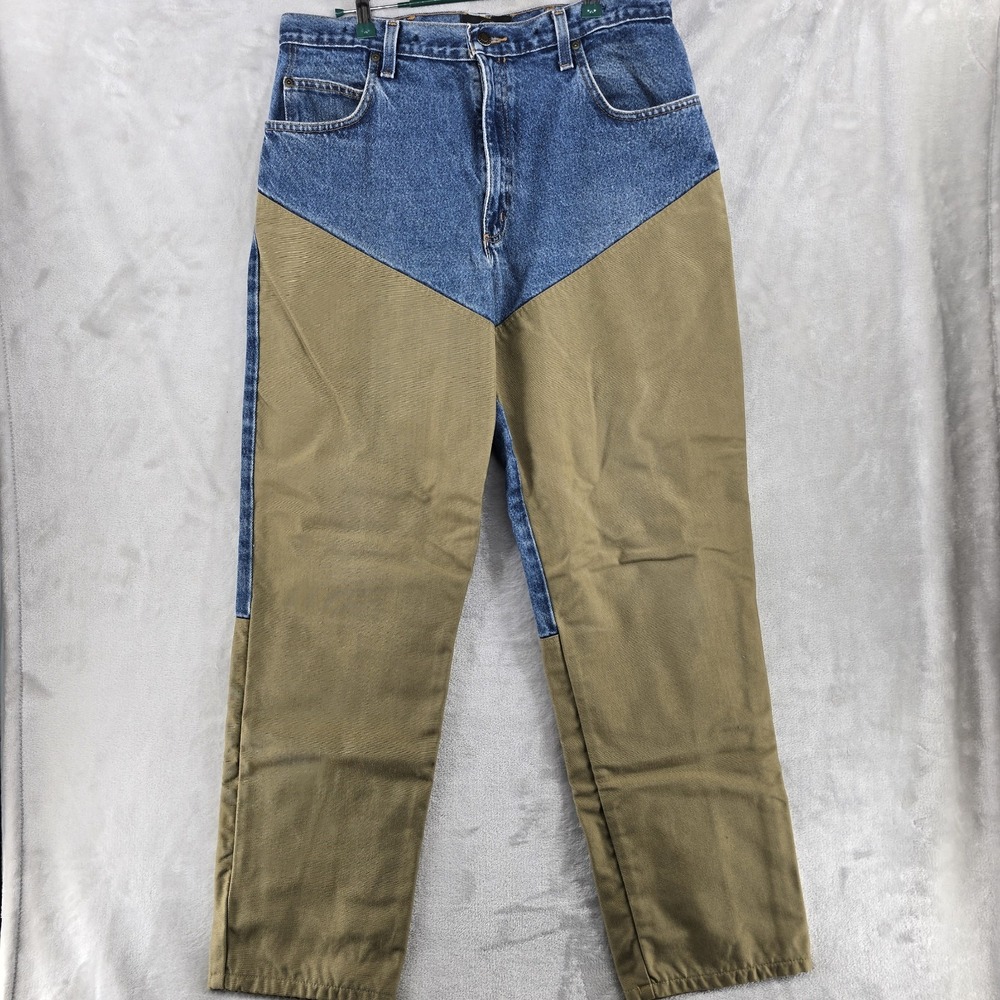 RedHead‎ Jeans Mens Field Pants Indigo Denim Brush Outdoor Size 34x32 ( Read)